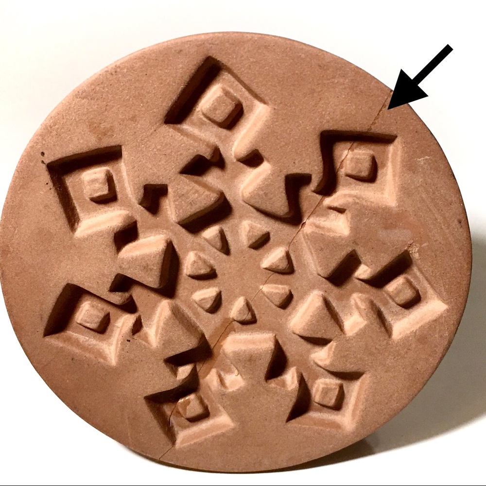 3 COOKIE STAMPS / BROWN BAG & TERRACOTTA IMPERFECT - Picture 8 of 9